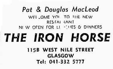 Iron Horse advert 1977